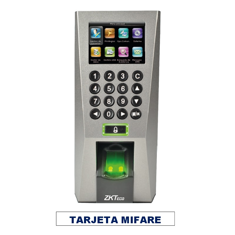 Unidad de Control de Acceso ZK F18M - Mifare